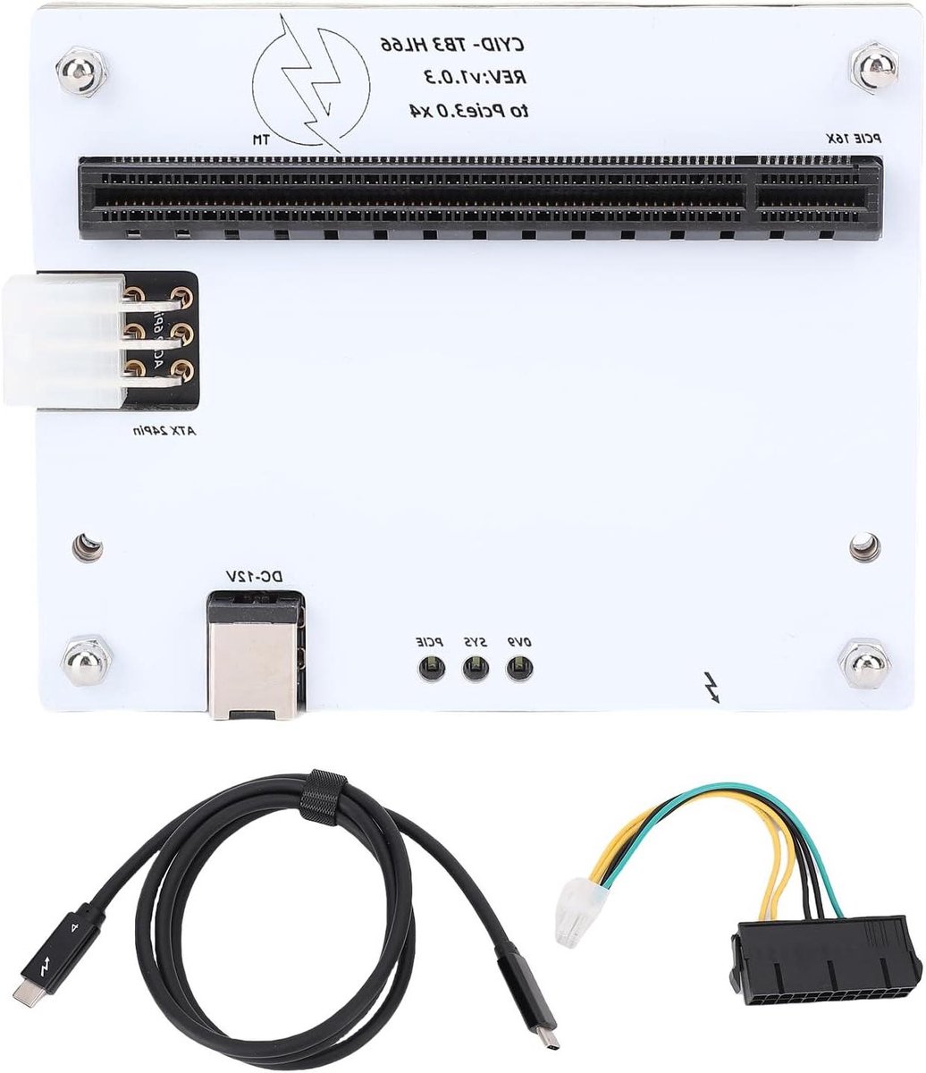 Externe Grafische Kaart Dock - GPU Dock Station - Krachtige Prestaties - PCIe 16X Slot - 1m Kabel - Zwart