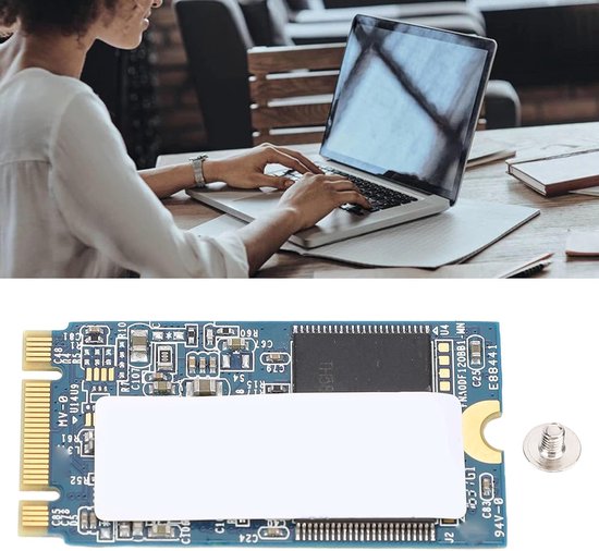Interne SSD - Opslagupgrade - Sneller computeren - Compact PCB ontwerp - 32GB - Zwart — afbeelding 2