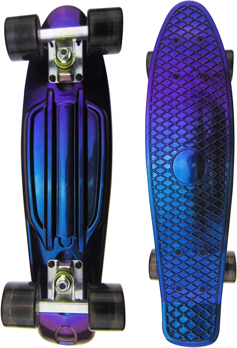 Mini Cruiser Skateboard Plastic Board Stap de straat op Klaar voor gebruik 22 inch