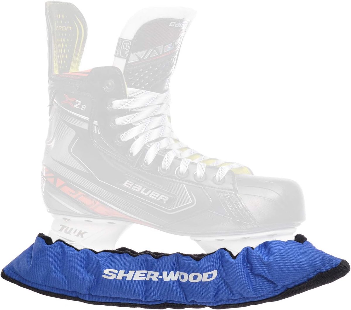 IJshockey Kousen - Schaatsbeschermers - Scherpe ijzers beschermen - Universele pasvorm - 2 stuks - Blauw