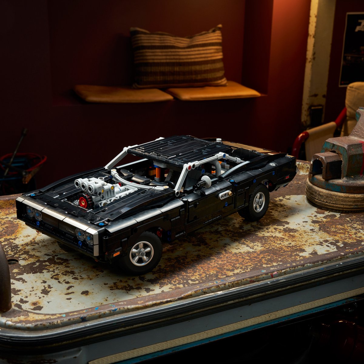 LEGO Technic Fast and Furious Dodge Charger R/T Auto Bouwpakket voor Volwassenen 42231 — afbeelding 9
