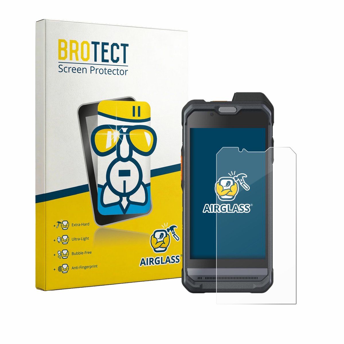 Screenprotector voor Hytera PNC460 Beschermglas transparant