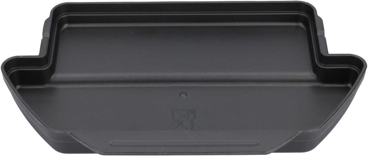 Grill Pan Opvangbak Vet Opvangen Speciaal Ontworpen 28.6 x 17.7 cm Zwart