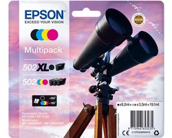 Epson Multipack 4-colours 502 XL Black/Std. CMY
