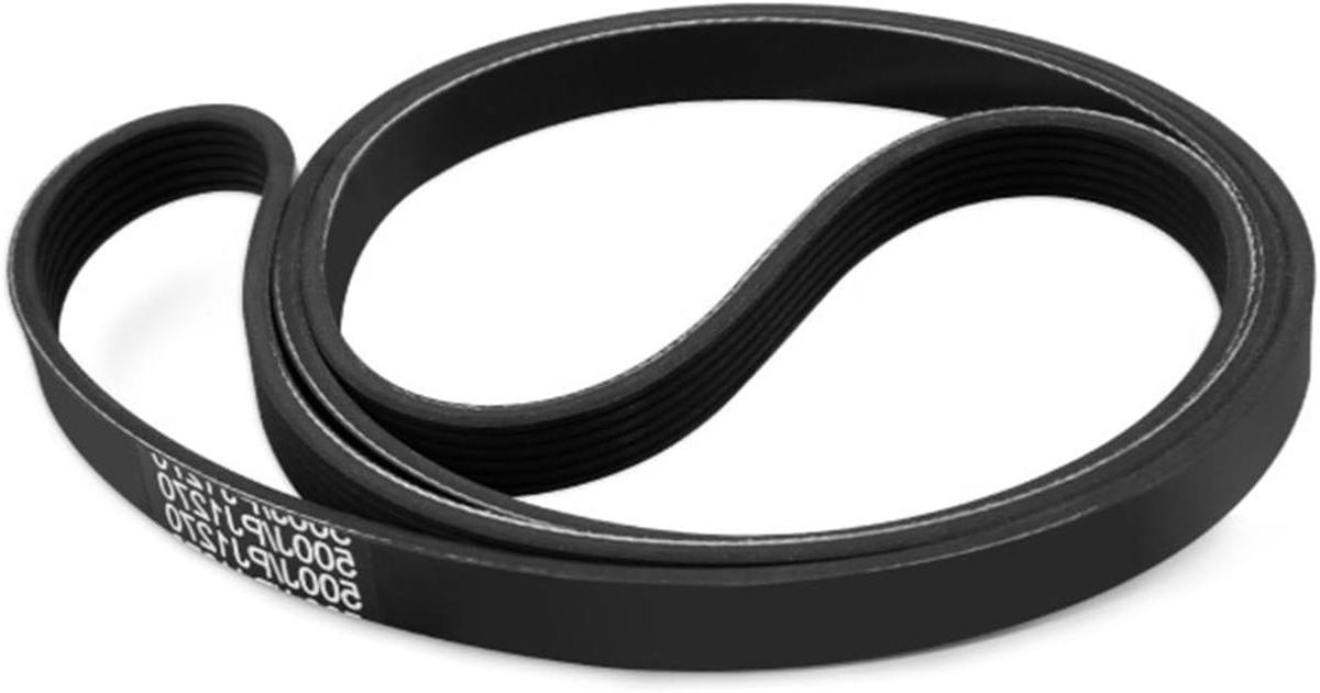 Loopband riem - Aandrijfriem Fitnessapparatuur - Apparatuur Repareren - 6 Ribben - PJ1270 - Zwart