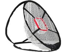 Golf Oefennet - Golf Chipnet - Golfvaardigheden Trainen - Duurzame Netconstructie - 1200 Gram - Zwart