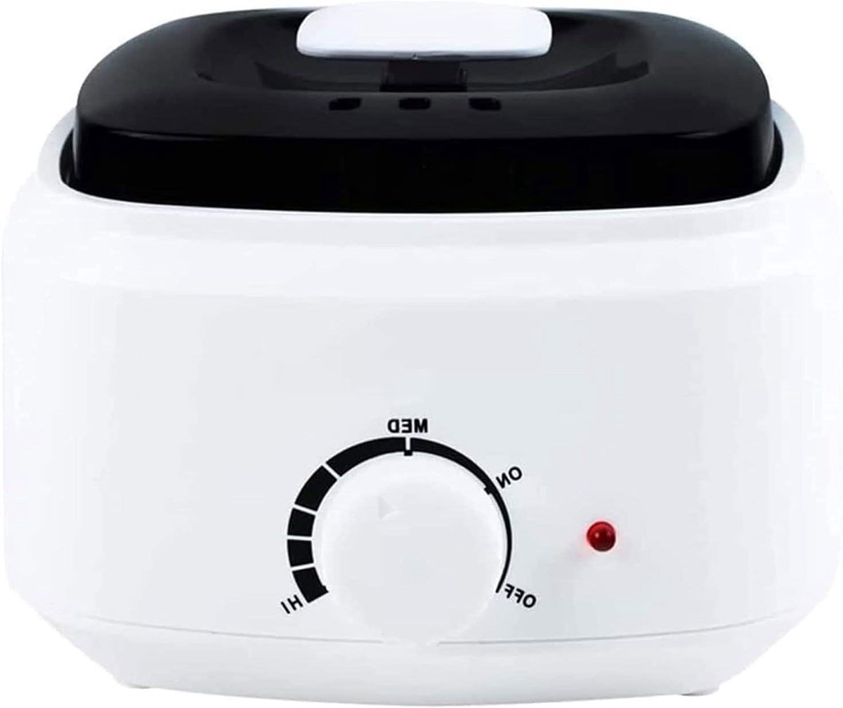 Waxverwarmer - Harsapparaat - Ontharen thuis - Verstelbare temperatuur - 500ml capaciteit - Wit