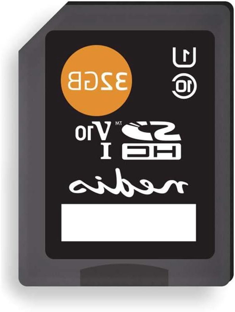 Geheugenkaart SDHC - Opslagkaart Opslag - Bestanden Opslaan - Hoge Schrijfsnelheid - 32 GB - Zwart