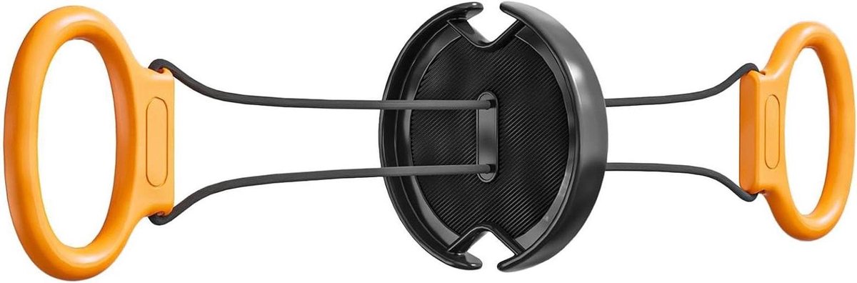 Borsttrainer - Vliegwielspinner Torso - Kracht Opbouwen - Instelbare Weerstand - 76 cm Open - Zwart