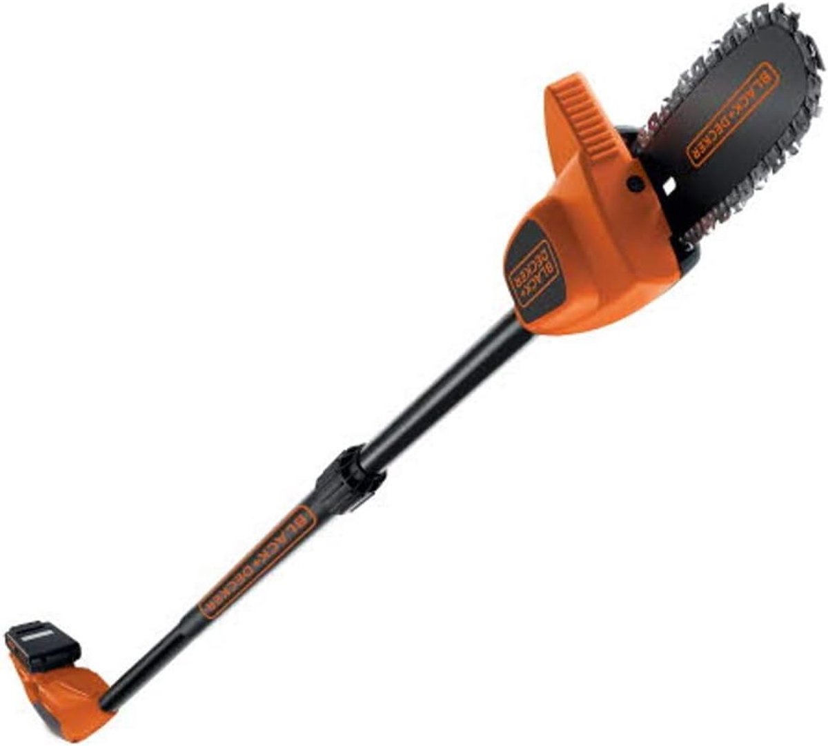 Telescopische Snoeier - Heggenschaar op steel - Takken Snoeien - Draadloze Vrijheid - Tot 2.90 Meter - Oranje