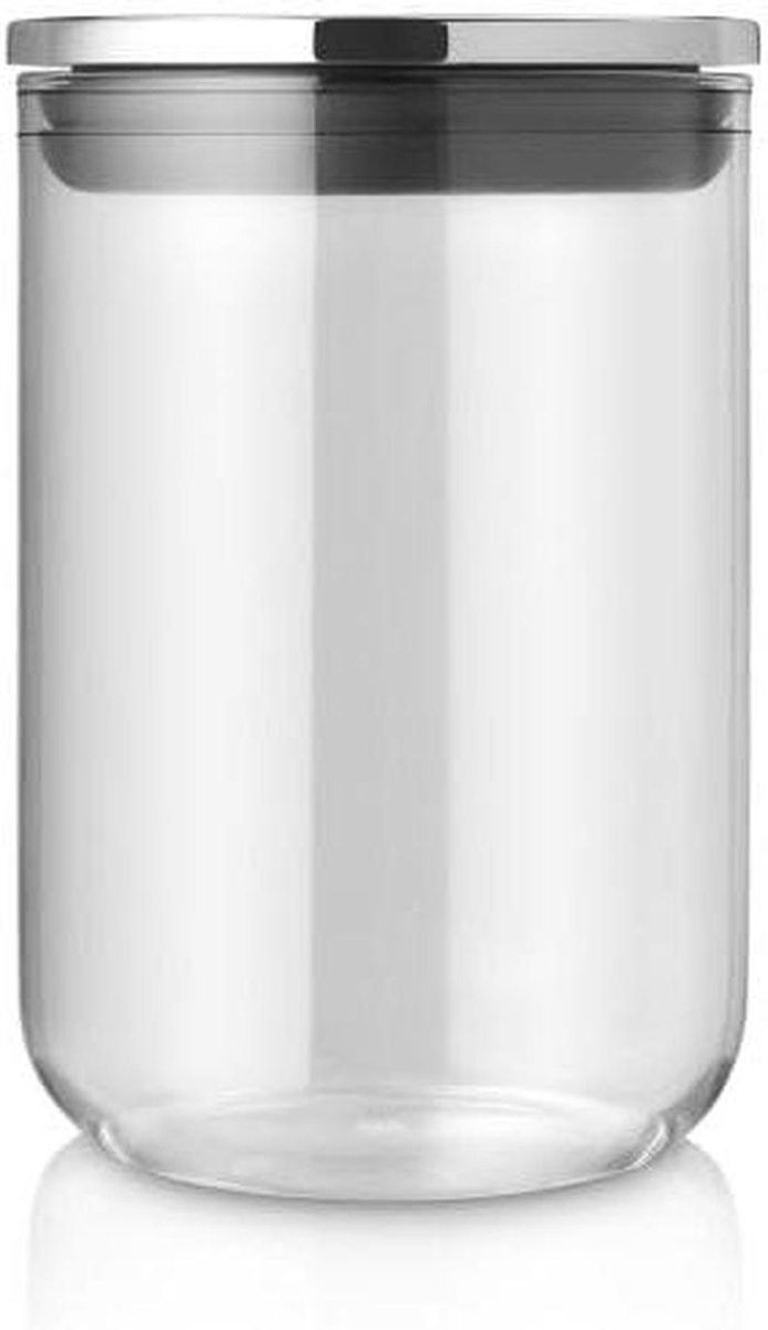 Glazen Melkreservoir - Melkkan Deksel - Koffie Bereiden - Eenvoudige Reiniging - 0.6 Liter - Transparant