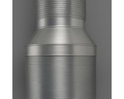 Weedness Aansluitverloopstuk 125 mm / 150 mm - Grow aanbouw buisventilator afvoerslang airconditioning indoor aanbouw homebox ventilatie