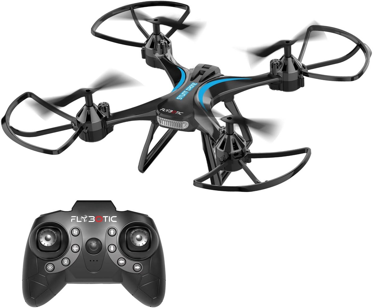 Stunt Drone voor Kinderen en Beginners - Met 2 Batterijen en 360 Graden Stunts