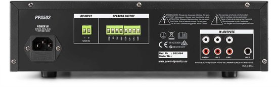Power Dynamics set van 4 buiten speakers - 2-zone versterker met mini speakers - Bluetooth - Wit — afbeelding 3