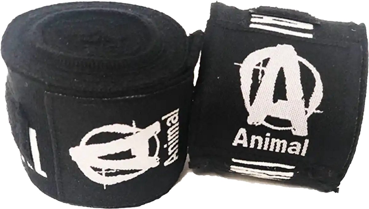 Animal Fight Wraps 5m - Black - 5 Meter
