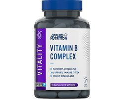 Applied Nutrition Vitaminen - Vitamin B Complex Vegan 90 Tablets - 90 stuks