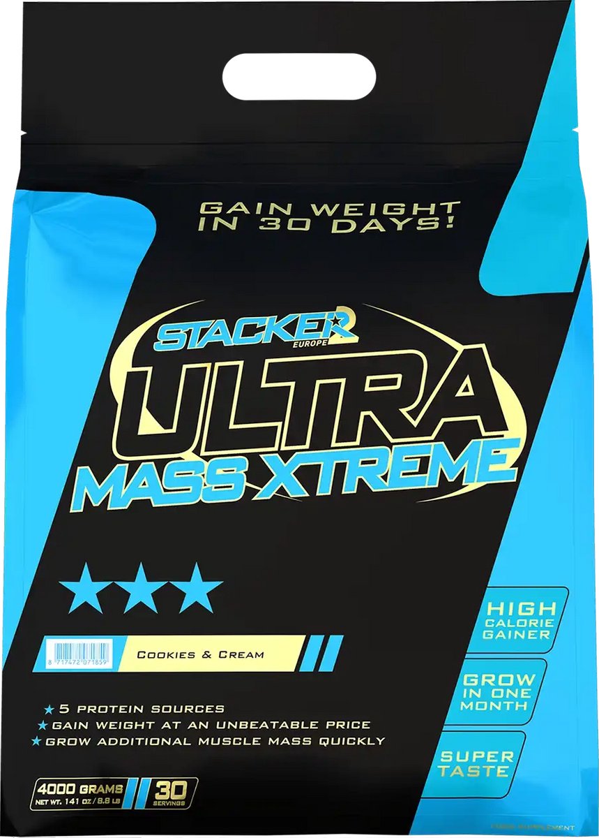 Stacker 2 Ultra Mass Xtreme 4kg (Beschikbaar in verschillende smaken)