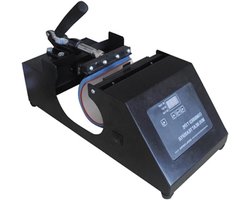 Mok Persmachine - Warmtepers Printer - Mokken Bedrukken - Digitale Controle - 11oz - Zwart