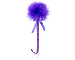 Oneay Zachte veren kietelaar – Erotisch accessoire voor kietelen en strelen – BDSM speelaccessoire – Paars
