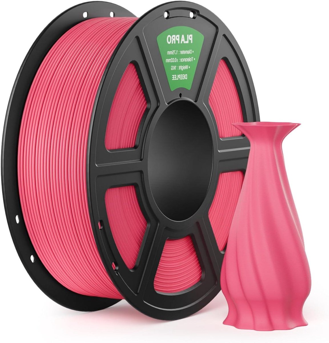 PLA PRO Filament - 3D Printer Filament - 3D Printen - Sterke Taaiheid - 1 kg 1.75 mm - Perzikroze