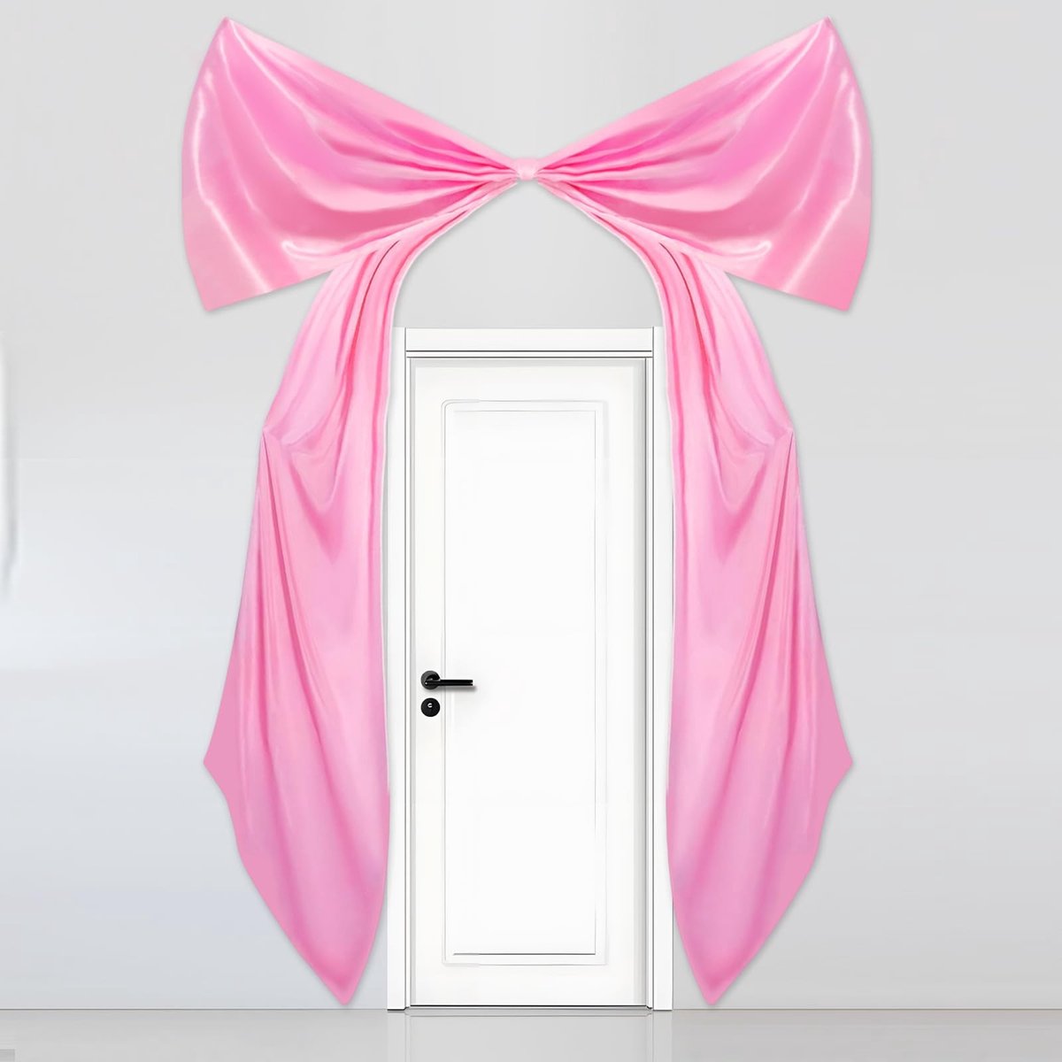 CANIPHA Satin Verjaardagsdecoratie met Strik - Roze Banden voor Feesten