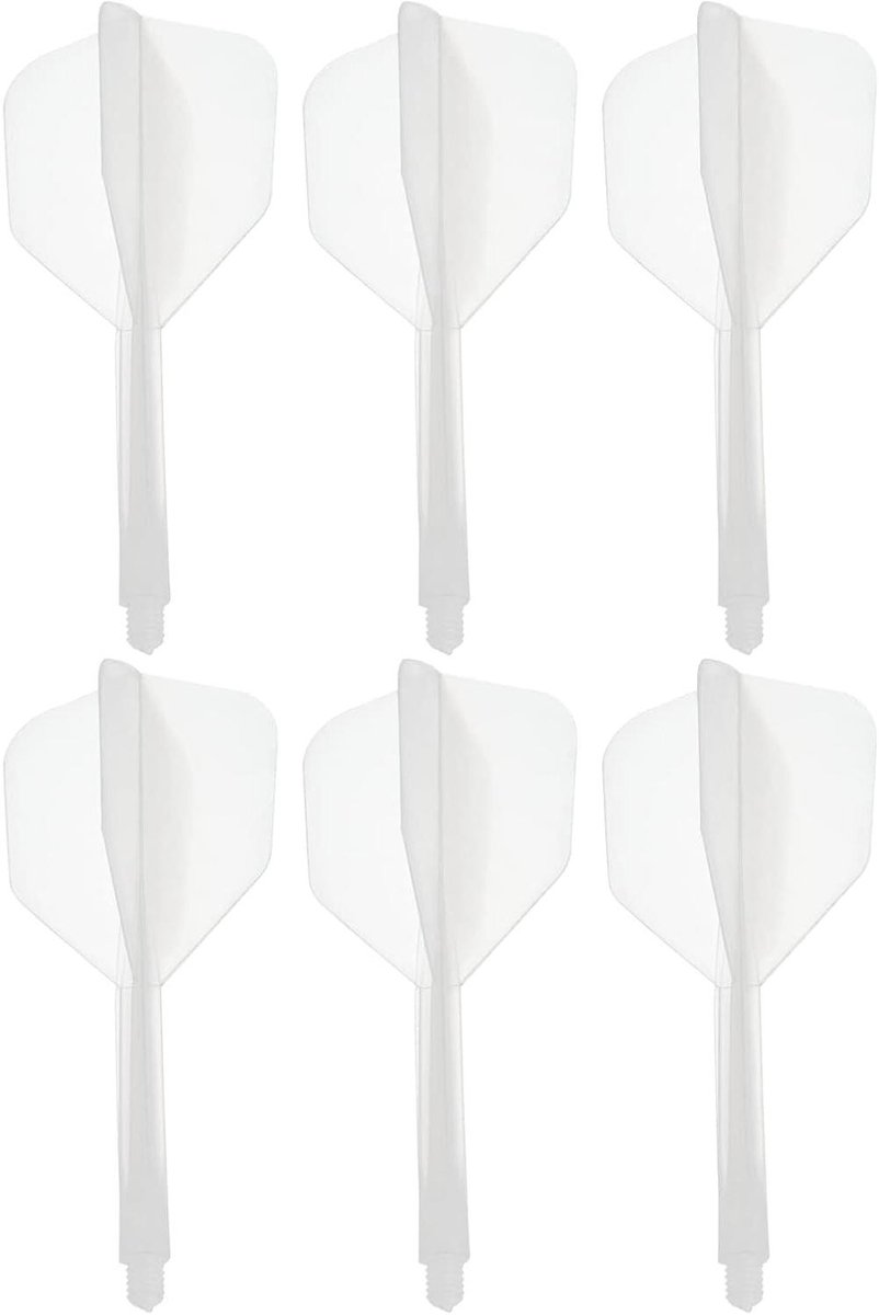 Dart Schachten met Vluchten - Dart Accessoires Set - Darts Spelen - Geïntegreerd Ontwerp - Standaard Maat - Transparant