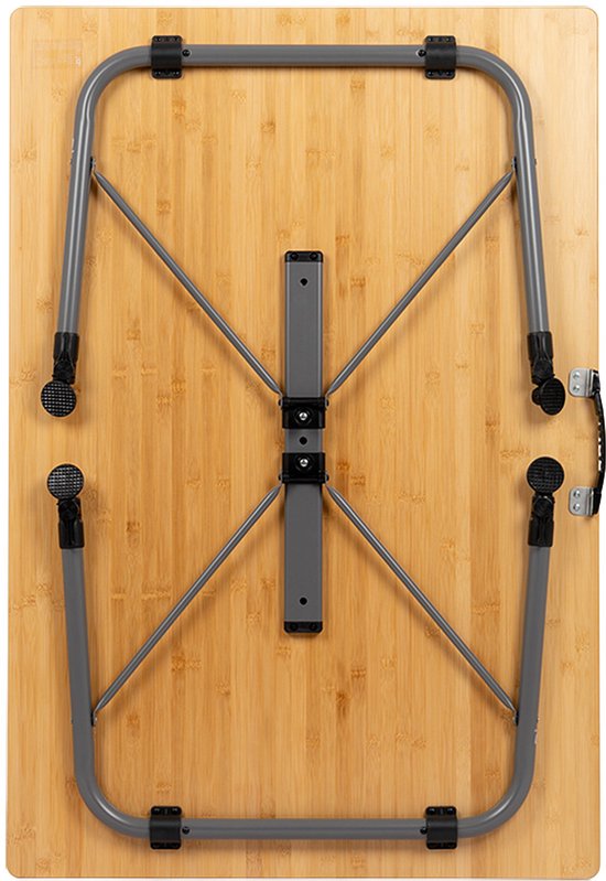 Bo-Camp - Urban Outdoor collection - Tafel - Balham - Bamboe - 115x78 cm van Merkloos — afbeelding 4