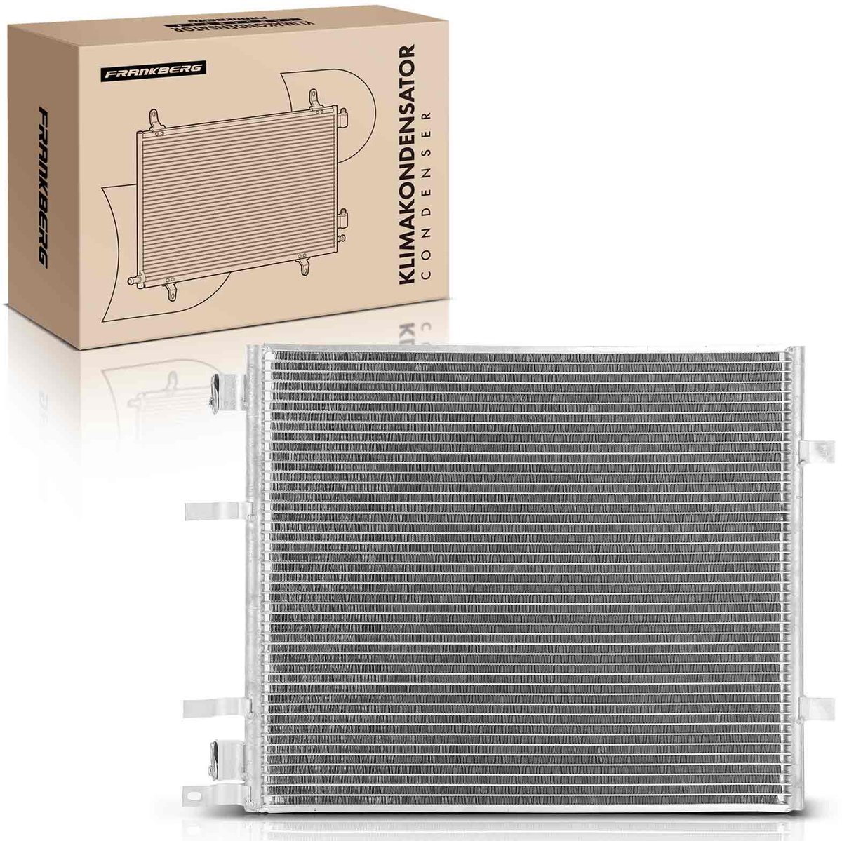 Frankberg 1x Condensator Airco voor Opel