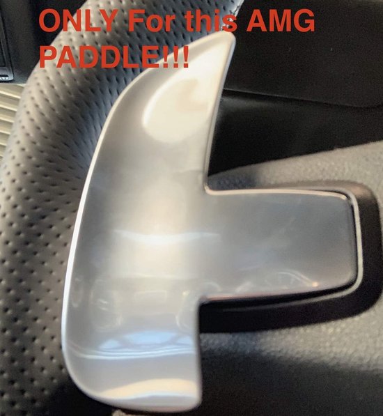 Onlineworld2013 Paddle Shift Paddle voor A45, CLA45, C65-S65, GLE63, G63, CLS63 (2015-2016) C63 (15-17) SL63, GLA AMG GLS AMG(16) Carbon Style — afbeelding 4