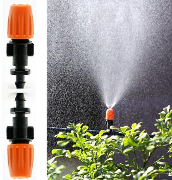 20 Meter Druppelleiding - 3/5 Mm Microbuis Voor Irrigatie, UV-bestendig, Voor Druppelaars En Sproeiers In De Tuin