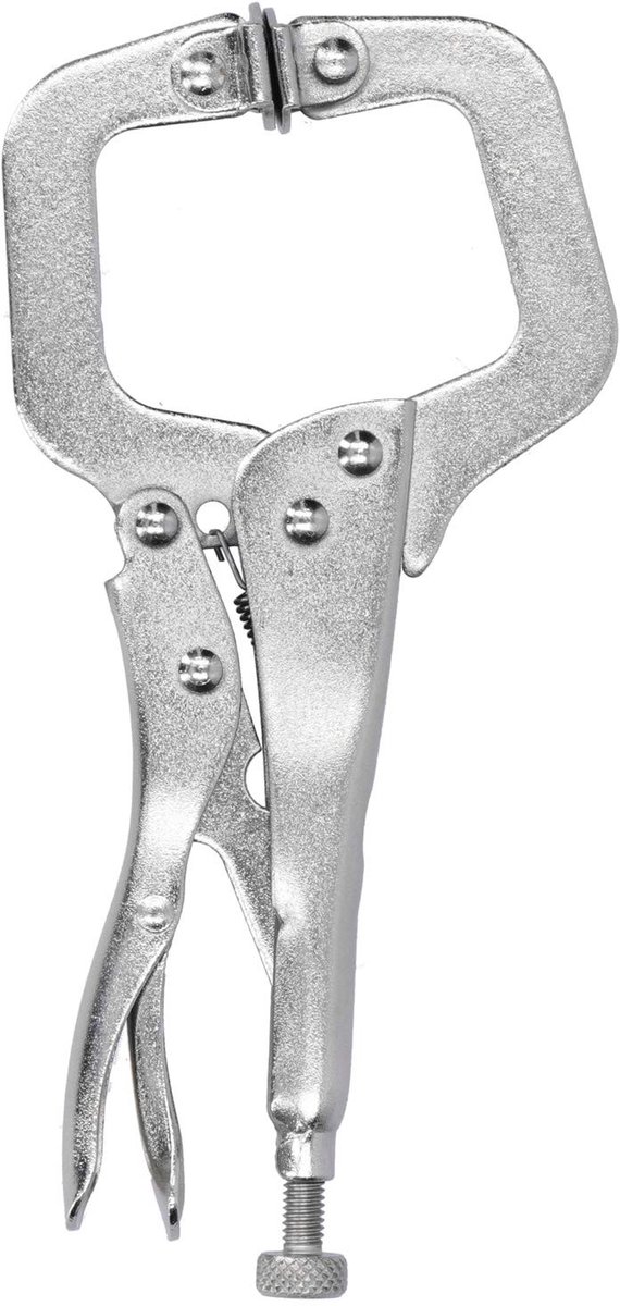 ZEYNOMAX- C-klemtang 15 Cm - Vergrendeltang - Houtbewerking - Multifunctioneel Gereedschap - Snelle Klembevestiging - Gelegeerd Staal