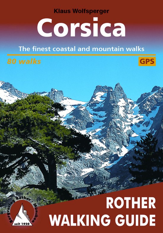 Corsica Rother Walking Guide - cover