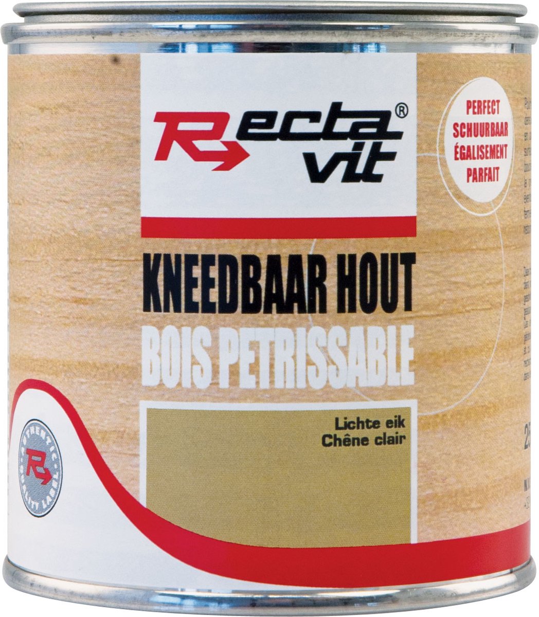 Vulmiddel Kneedbaar Hout Licht Eiken Bus 250Ml