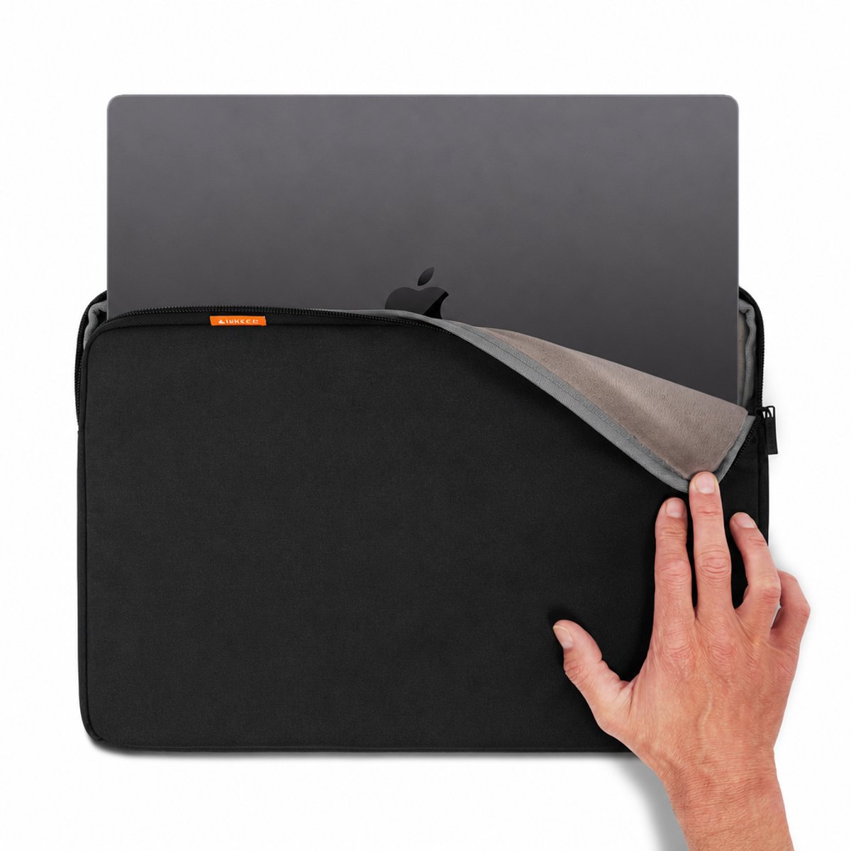 Unkel® BLACK Sleeve - MacBook Pro 16 inch - Zwart