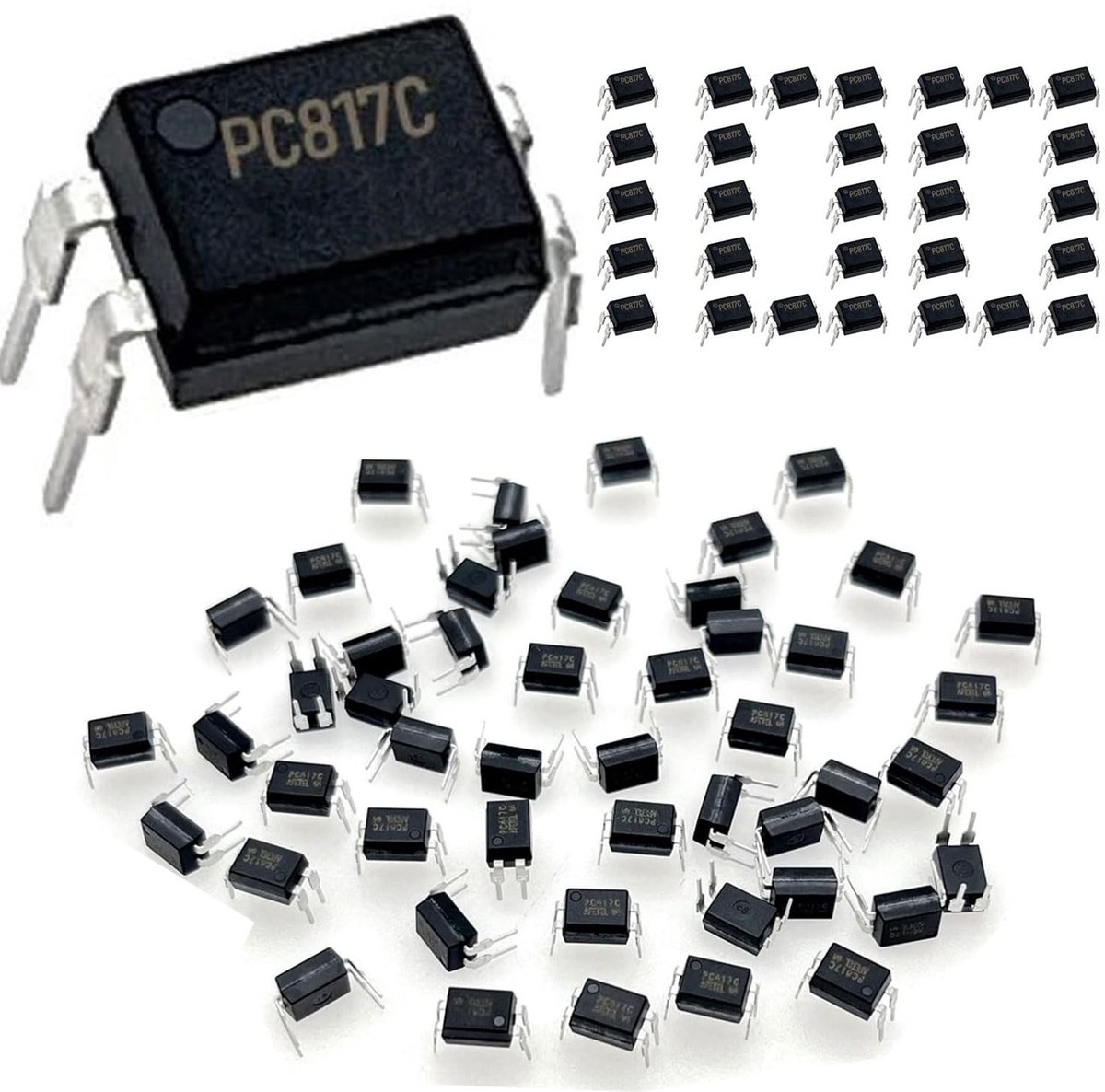 Dailygoods - 100 Stuks Optokoppelaars voor Montage in Diverse Toepassingen