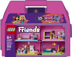 LEGO Friends Creatieve Poppenhuiskoffer Poppenhuis met Poppetjes Speelgoed voor Kinderen 42697