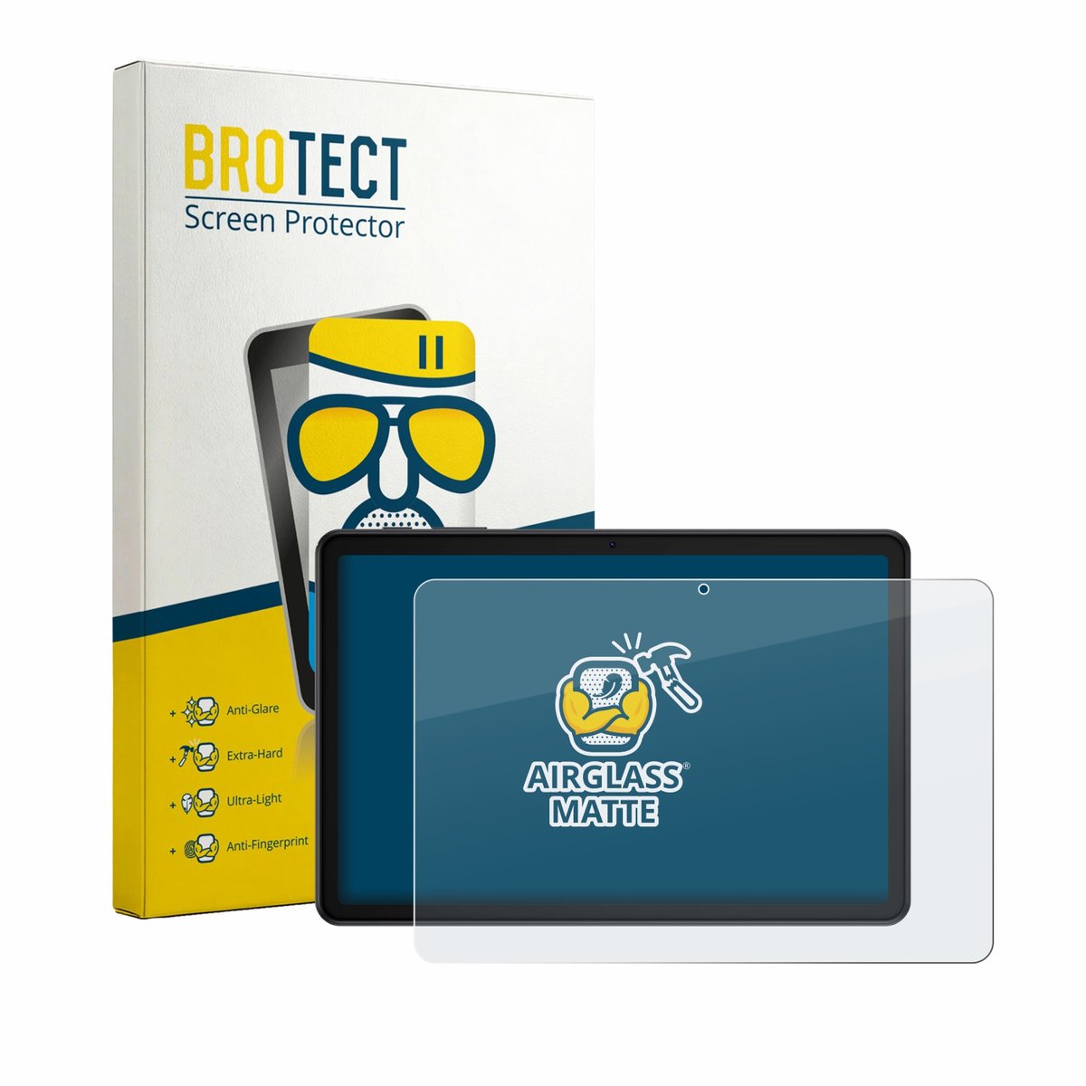 BROTECT - Screenprotector voor Luzglo P10 - Folie Beschermfolie Beschermglas matte