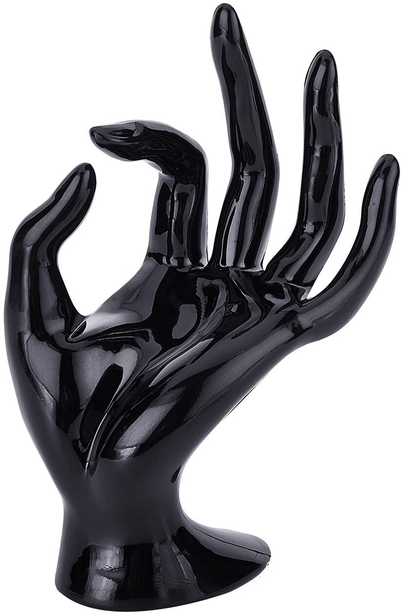 Dailygoods- Sieradenhouder Mannequin Hand - Sieraden Organizer - Armband Houder - Ringenhouder - Display voor Sieraden - Hoogwaardige Kunststof - Sieradenstandaard