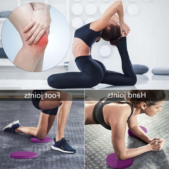 Yoga Kniekussens Set van 2 - Comfortabel en Ondersteunend voor Yoga en Pilates — afbeelding 2