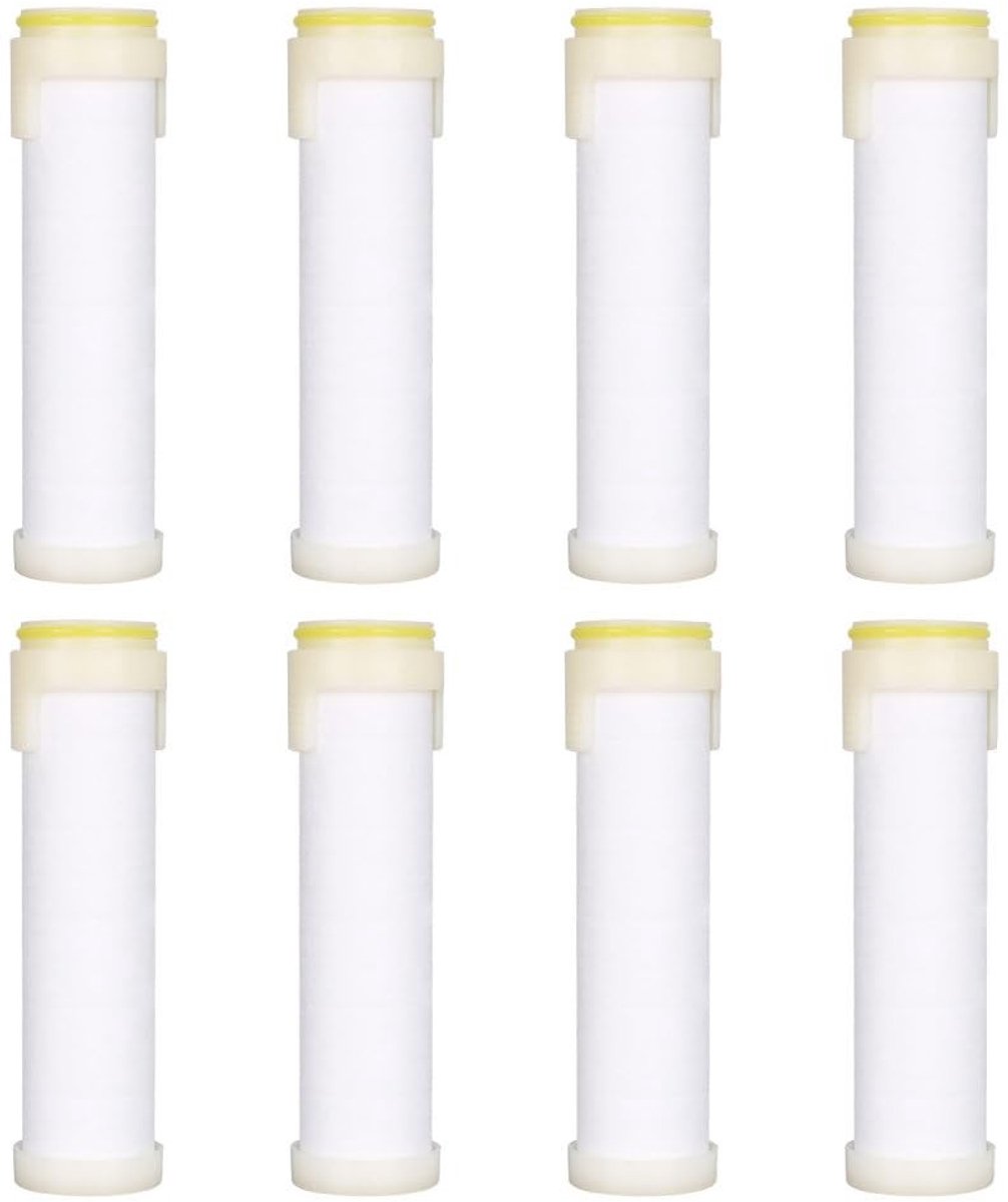 Dailygoods - Vervangfilter voor Handdouche, Set van 8 Stuks