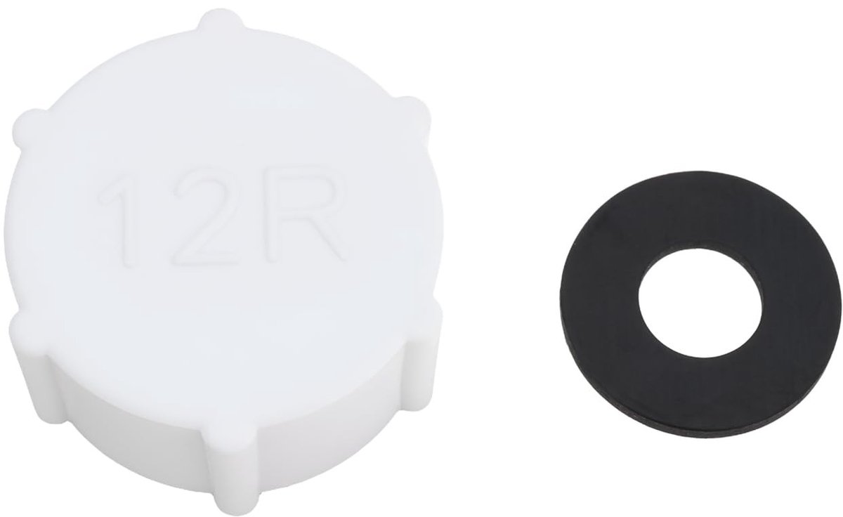Dailygoods - Set van 1 Afvoerklep Cap met O-Ring voor Zandfilterpomp