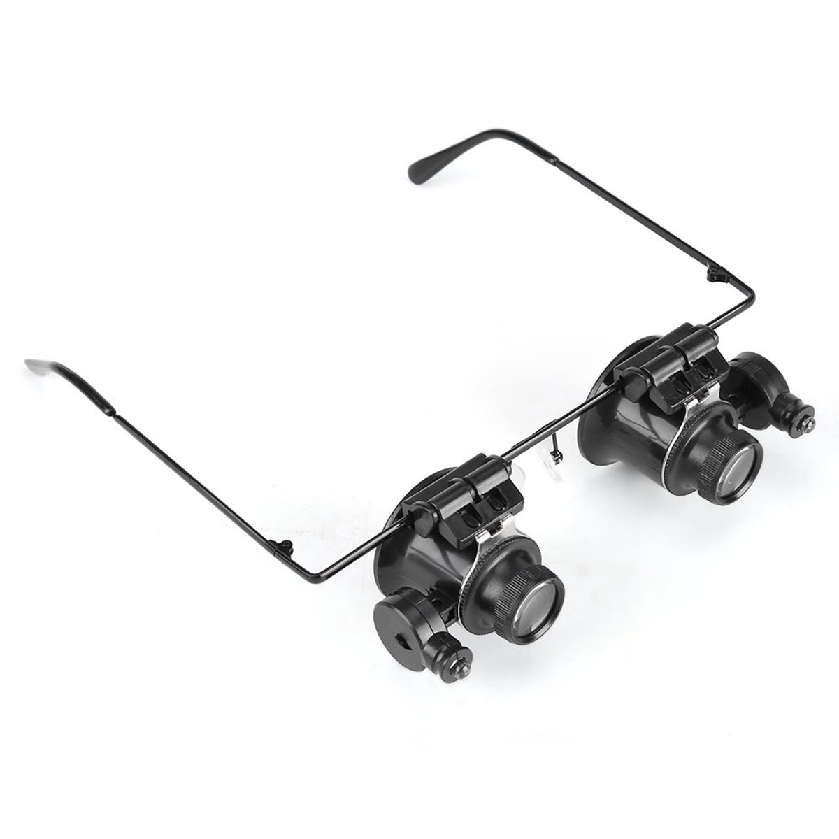 Dailygoods - Vergrootglas voor Gedetailleerd Werk - 20x Vergroting - Verstelbare LED Verlichting - Handig voor Horlogereparatie - Ideaal voor Sieraden...
