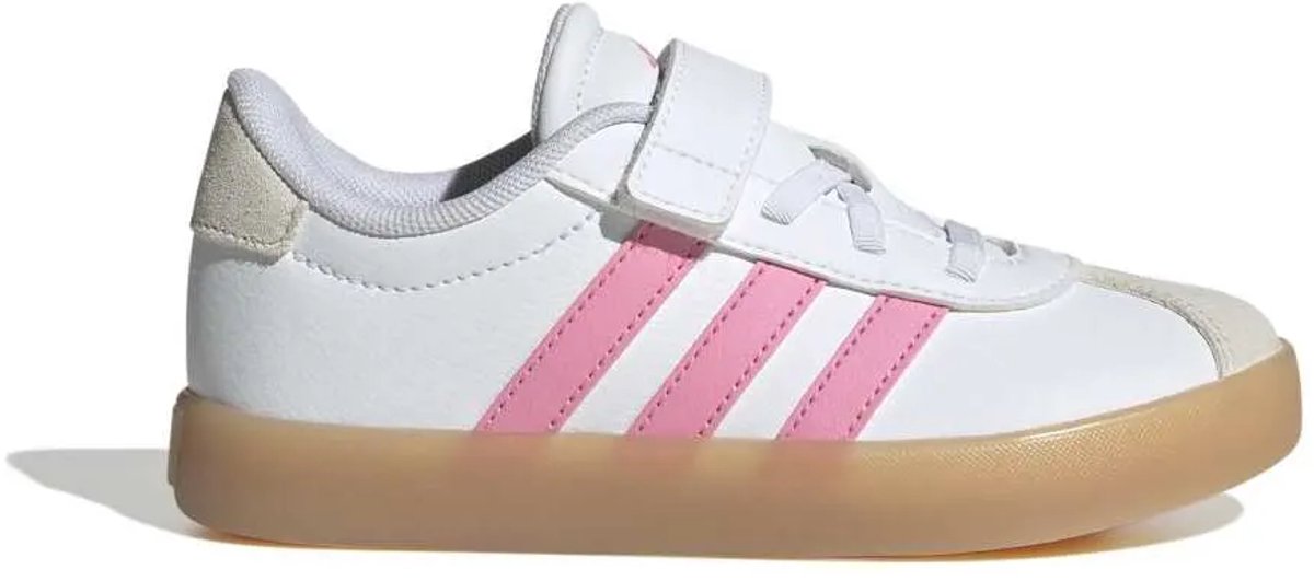 Adidas Vl Court 3.0 Skateboarding Gymnastikskor För Barn 1/2 Kinderen Roze