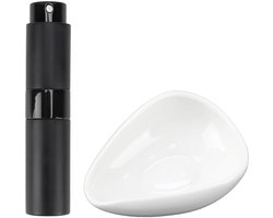 Dailygoods- Doseerbeker Set 2PCS - Koffiebonen Doseerbeker - Keramische Doseerbak - Spuitfles - Antistatische Sprayfles - Perfect voor Koffieliefhebbers - Koffiemeter