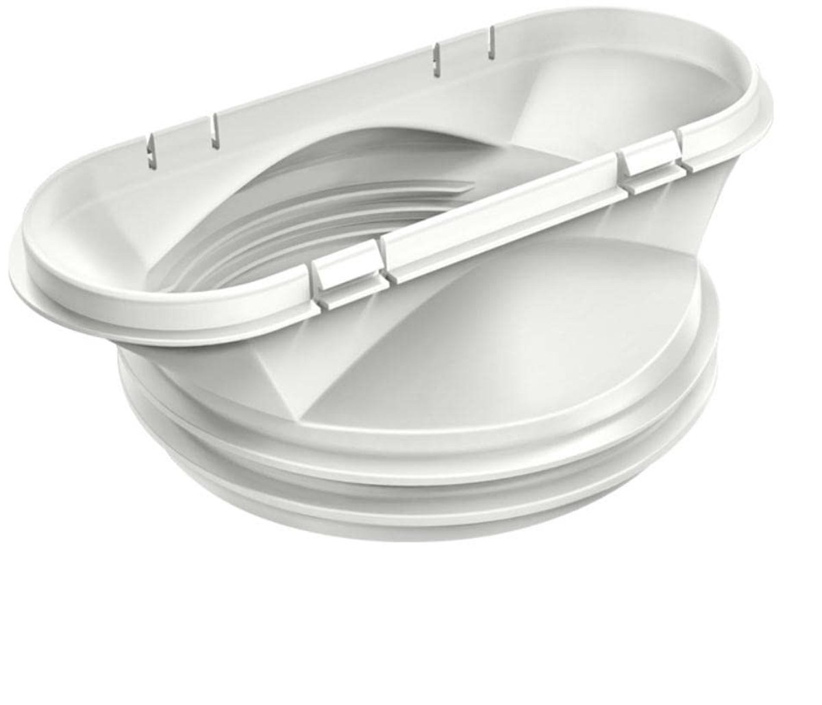 Dailygoods- Uitlaatslang Flexibel - Luchtafvoerslang - Afvoerslang Airco - Verstelbare Lengte 22-150 cm - Koude- en Hittebestendig - Eenvoudig te Installeren - Ventilatieslang