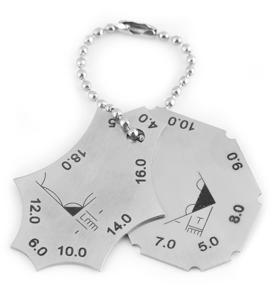 Dailygoods - Hoeklassen T-meter voor lasmeter en controle