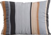 Zelesta Royalbed Kussensloop Set van 2 - Blue Stripes - Kussenslopen - 60x70cm