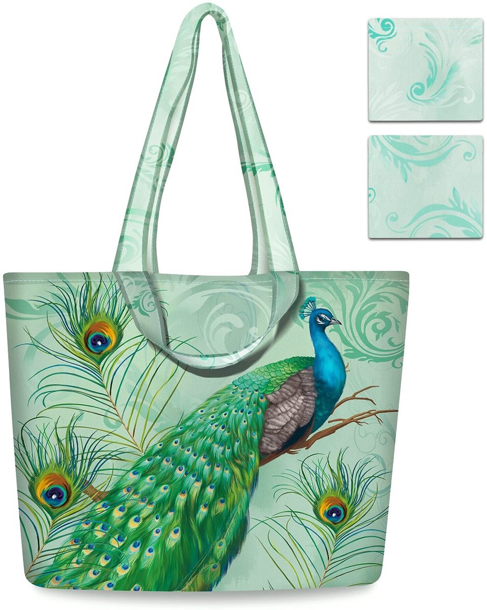 VT Goods - Herbruikbare Boodschappentassen - Opvouwbaar en Wasbaar - Milieuvriendelijk - Polyester Tote Bags - Ideaal voor Dagelijkse Aankopen - 2 Pac