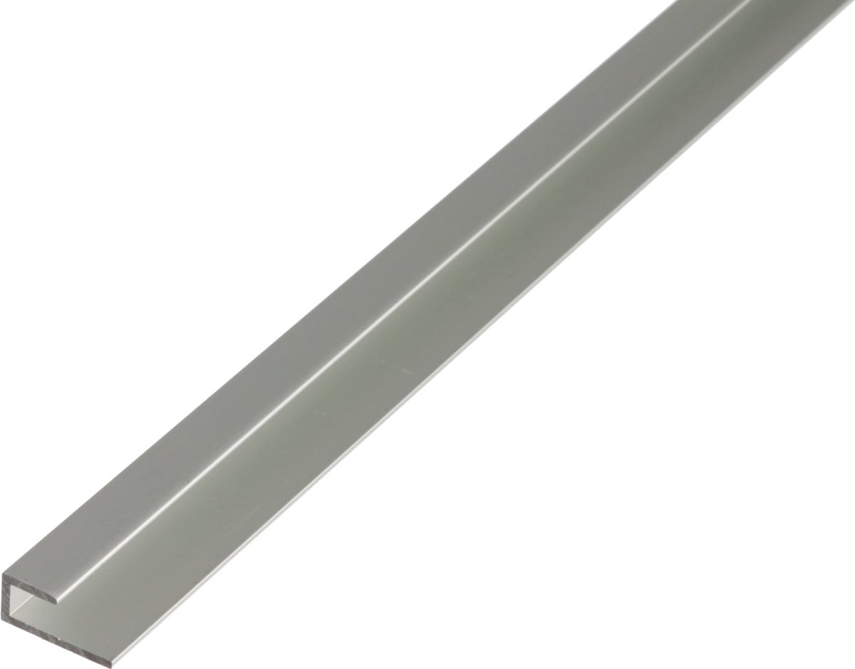 Alberts 030944 afdeklijst | zelfklemmend | aluminium, zilverkleurig geanodiseerd | 1000 x 20 x 9 mm