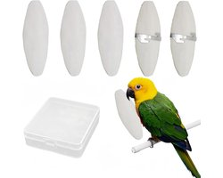 Jibia Bones voor Vogels - Sepia Butts voor Papegaaien - Slakken met Doos (5 Stuks, 12-13 cm)